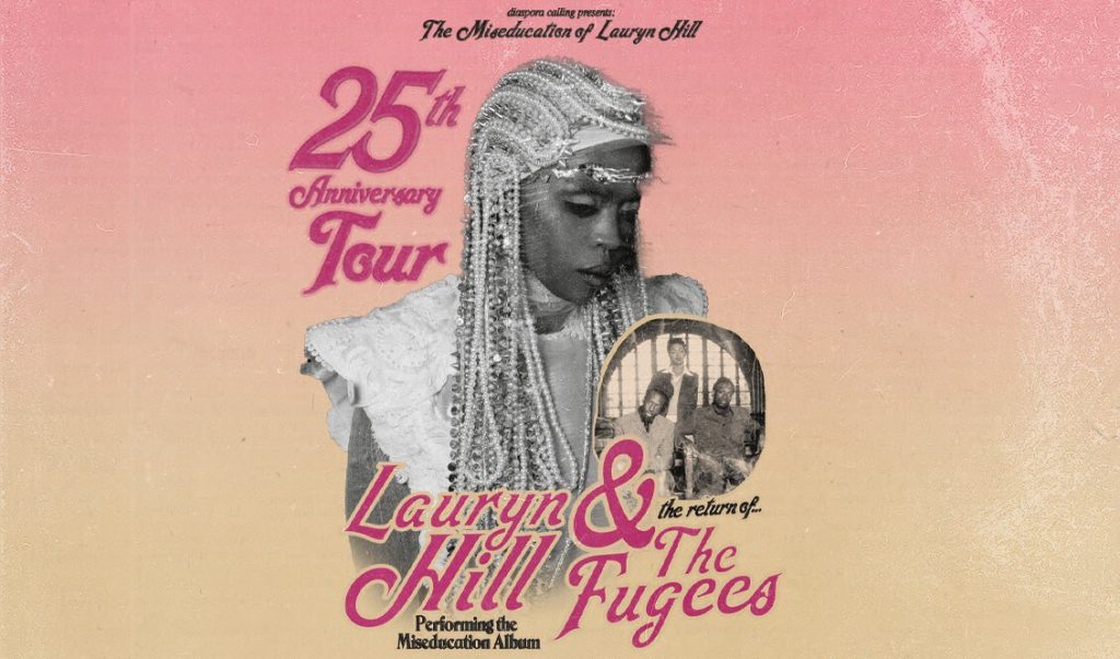 Tour or event artwork for Lauryn Hill & Fugees Surprise LA w/ Lil Wayne, Nas & Cypress Hill