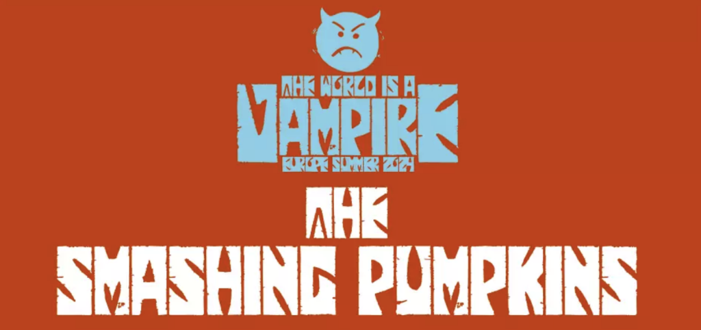 Tour or event poster for Smashing Pumpkins Select IG Darling, Kiki Wong, as New Guitarist