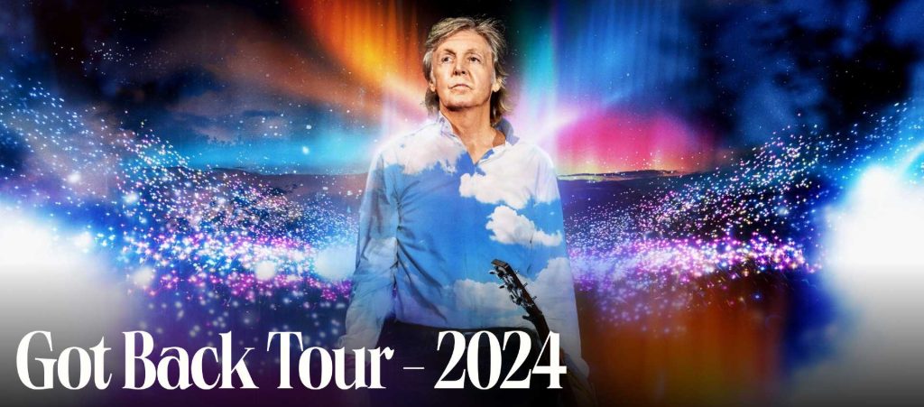 Tour or event artwork for Paul McCartney Wows Mexican Audience with Wings Drone Show