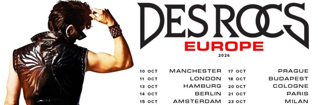 Tour or event poster for Marquee Memories: Des Rocs