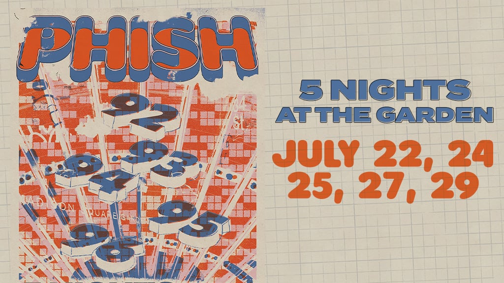 Event or tour poster for Phish’s MSG Residency Has Been A Wild Celebration of Phish