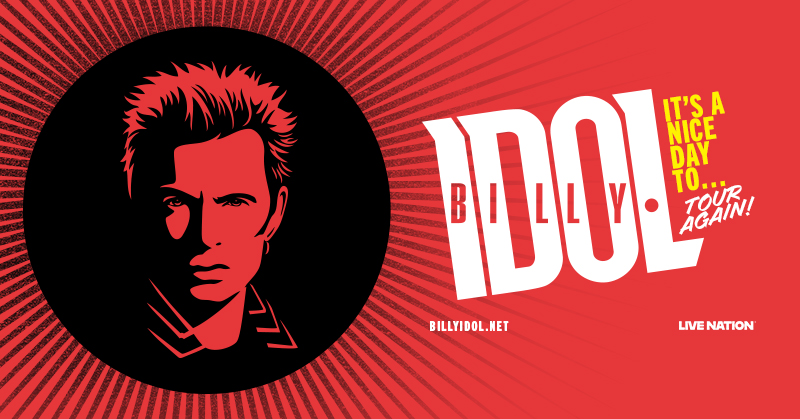 Billy Idol tour artwork