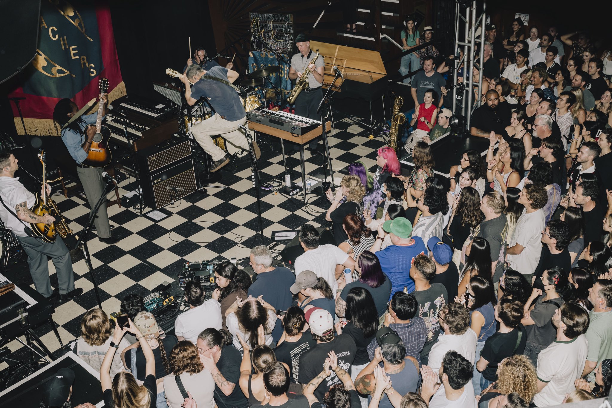 Bleachers at the Troubadour