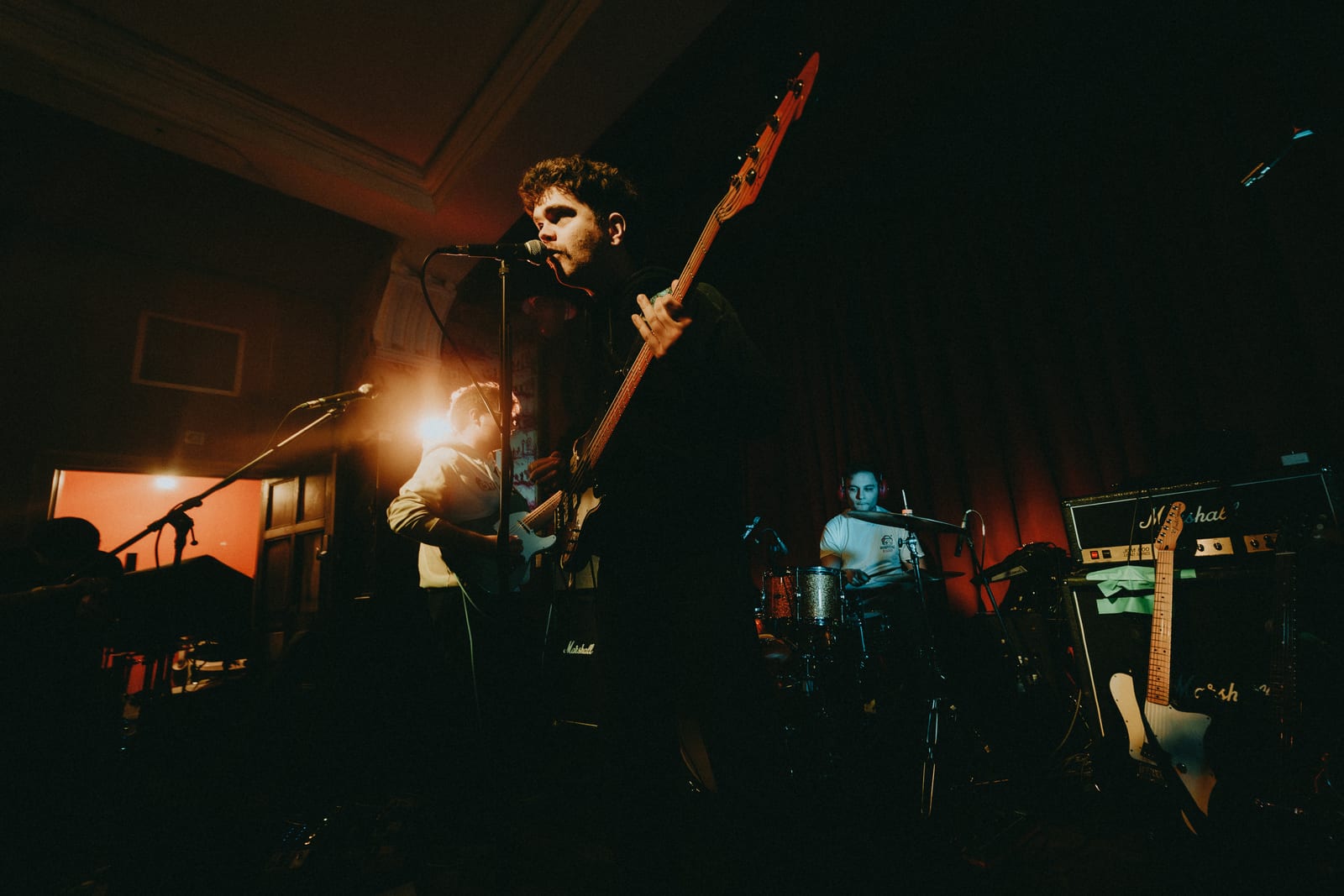 Hospital Radio performing
