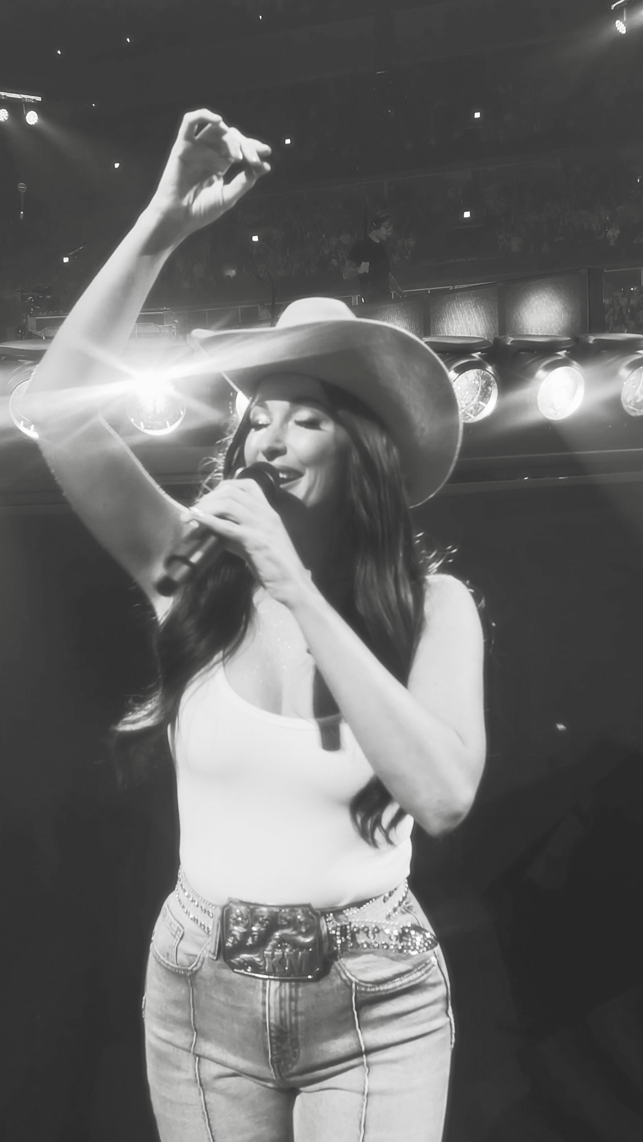 Kacey Musgraves performing on the Middle of Nowhere Tour in 2026