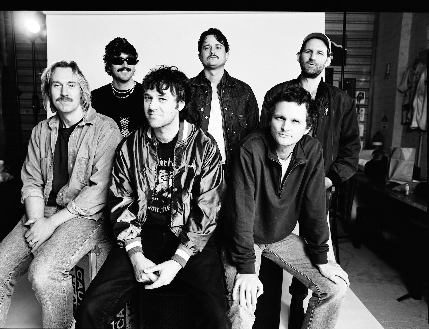King Gizzard and the Lizard Wizard promotional band photo