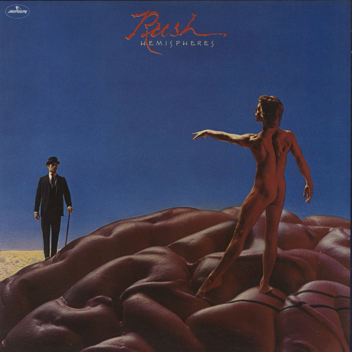 Rush Hemispheres album cover