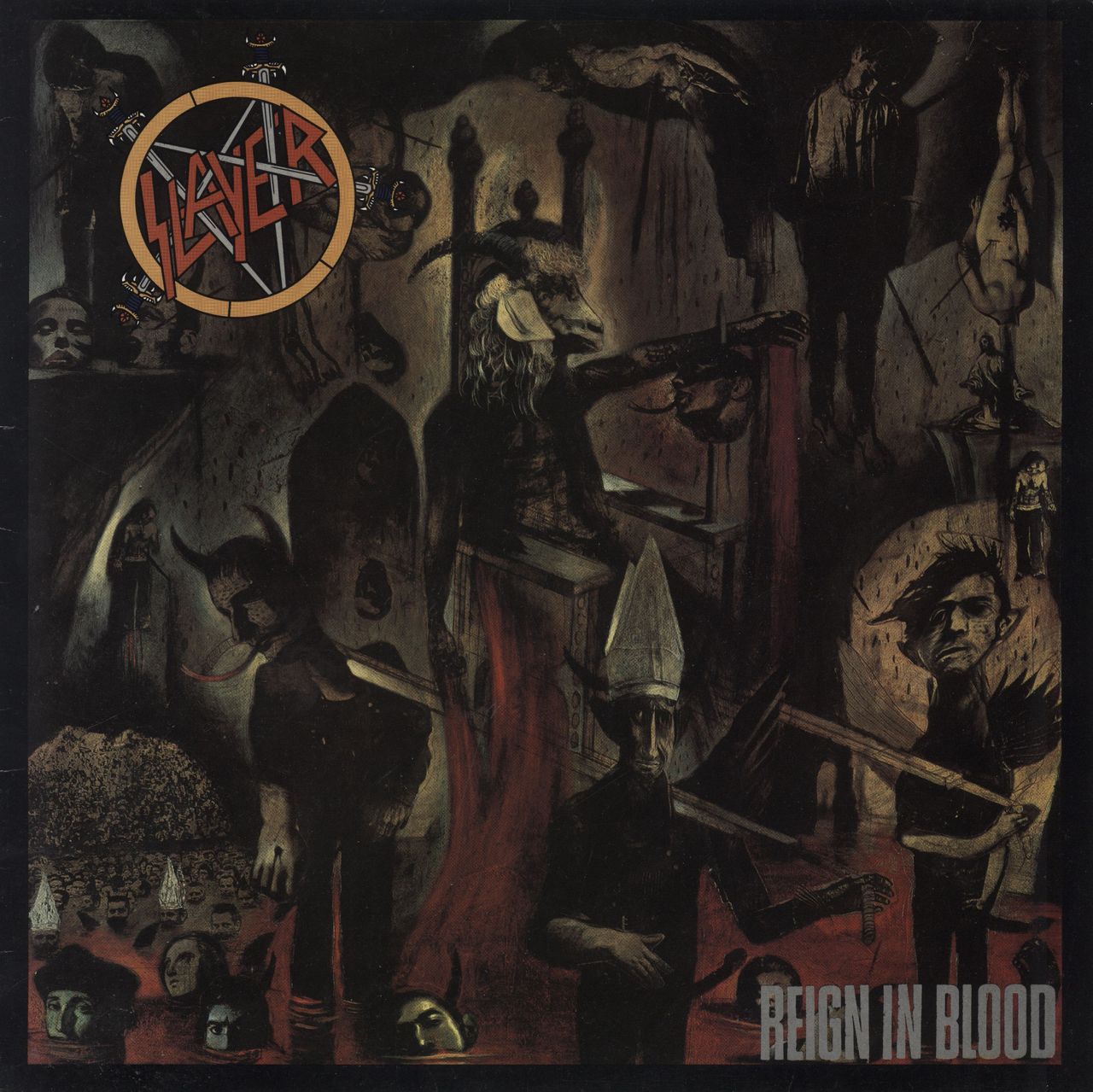 Slayer Reign in Blood album cover